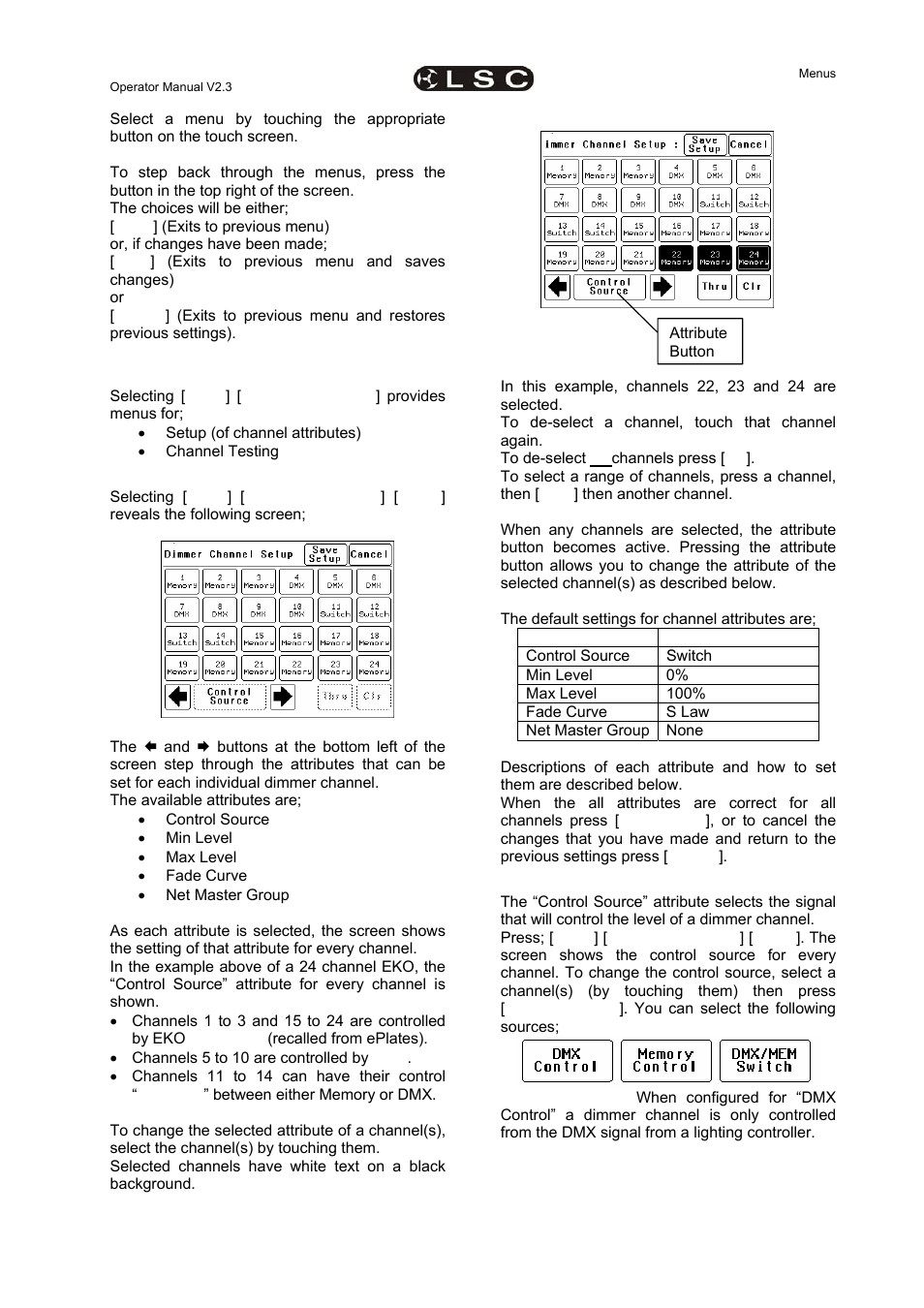 LSC Lighting EKO User Manual | Page 23 / 46