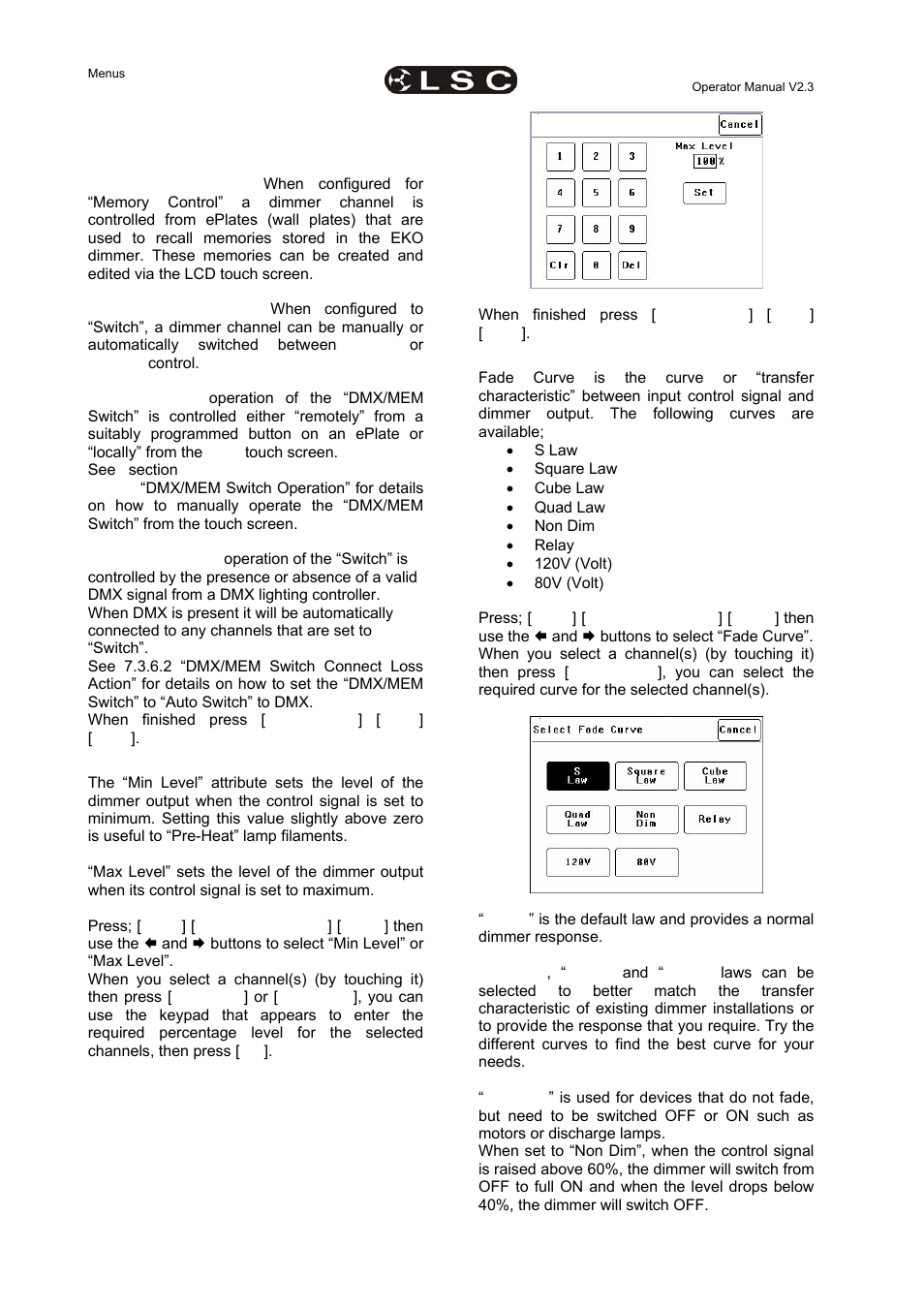LSC Lighting EKO User Manual | Page 24 / 46