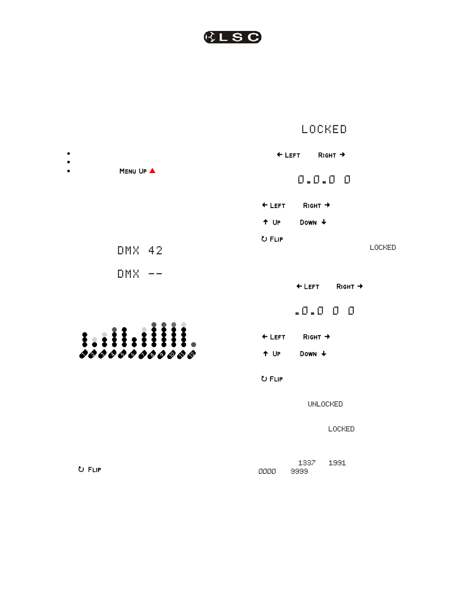 D m x 4 2, D m x | LSC Lighting Redback Operators Manual User Manual | Page 10 / 24