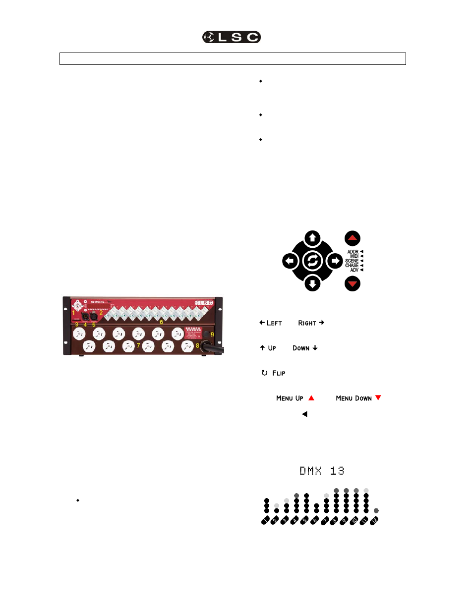 D m x 1 3 | LSC Lighting Redback Operators Manual User Manual | Page 4 / 24