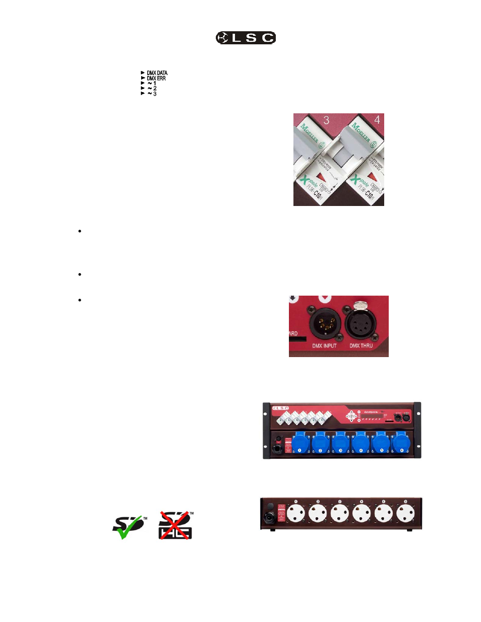 LSC Lighting Redback Operators Manual User Manual | Page 5 / 24