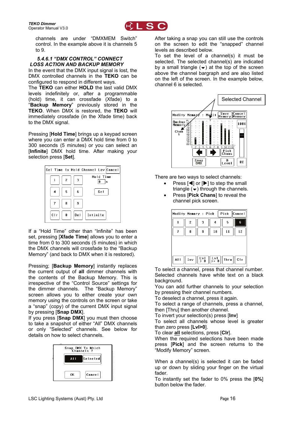 LSC Lighting TEKO User Manual | Page 18 / 36