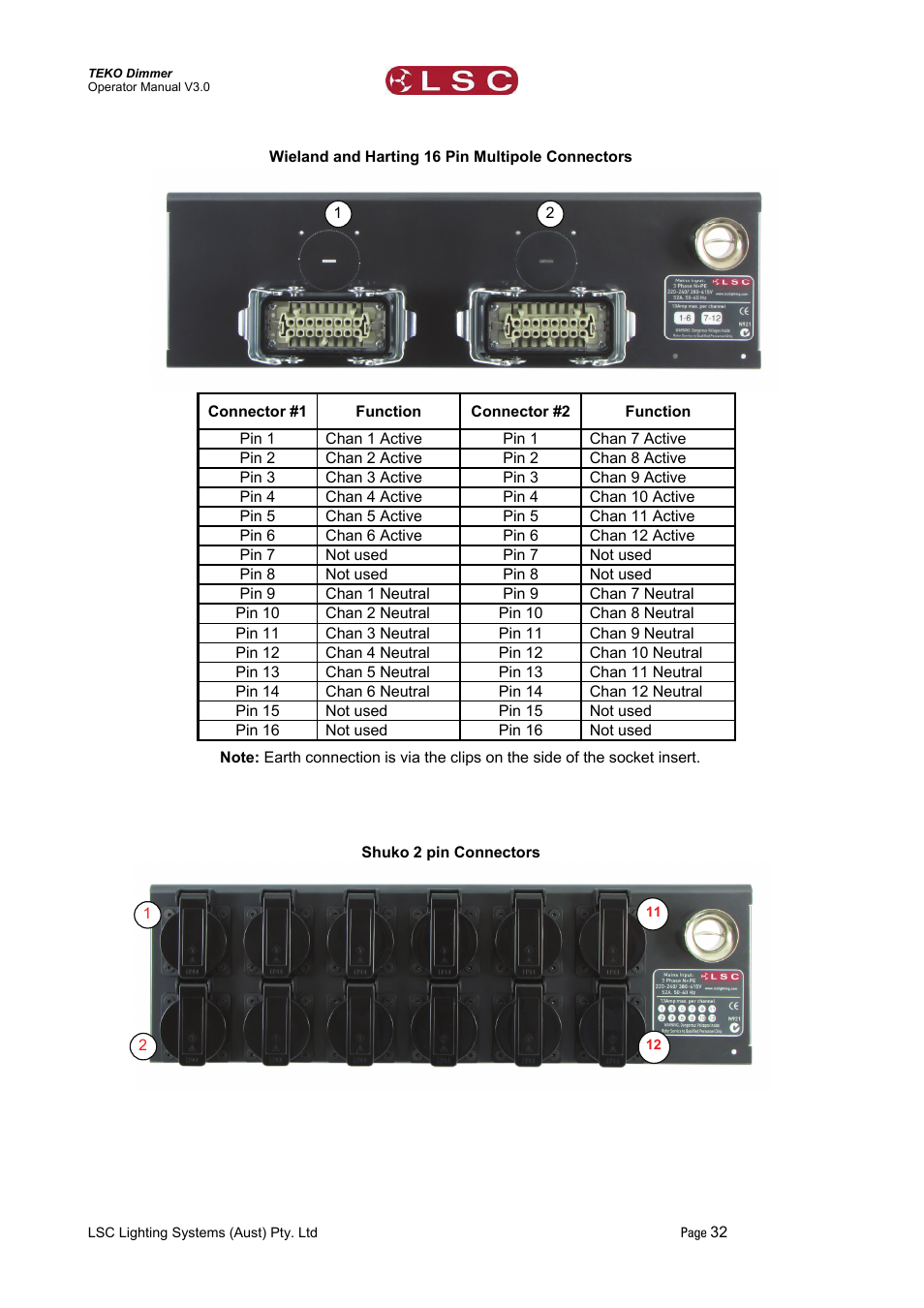 LSC Lighting TEKO User Manual | Page 34 / 36