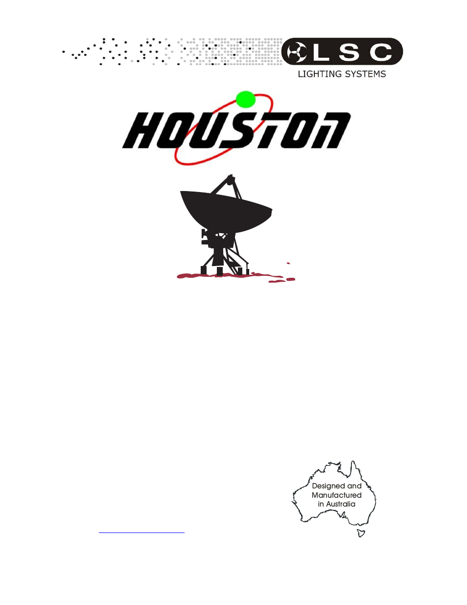 LSC Lighting Houston User Manual | 8 pages