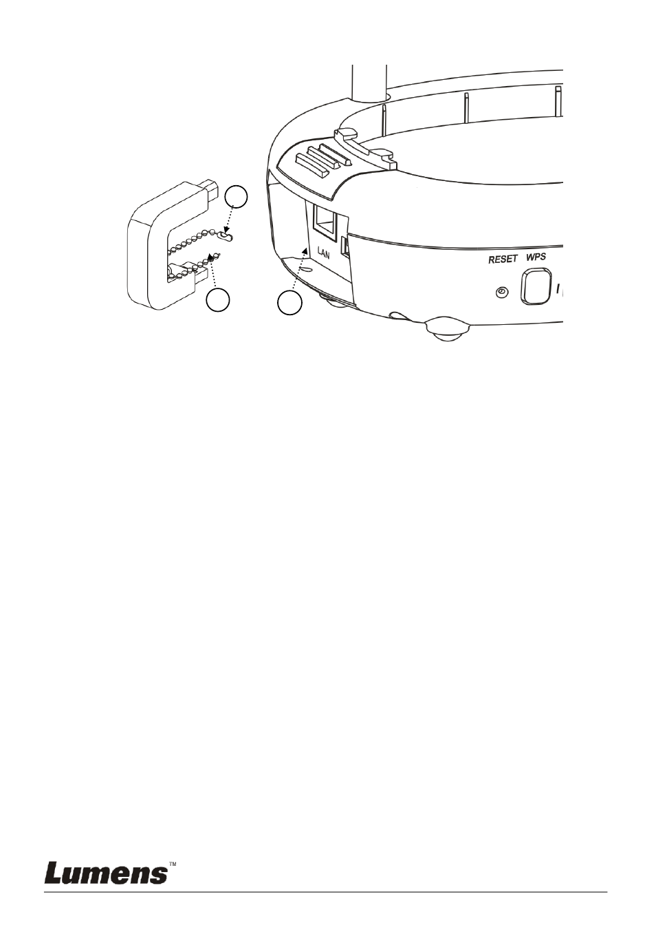 Settle the usb connector | Lumens Technology DC-A11 User Manual | Page 11 / 63