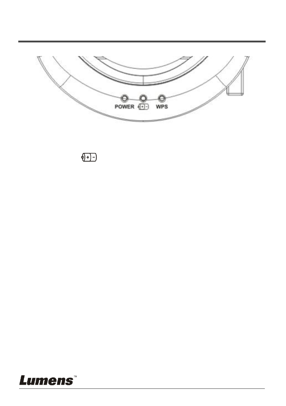 Chapter 4 led light indicators, 3 wps | Lumens Technology DC-A11 User Manual | Page 12 / 63