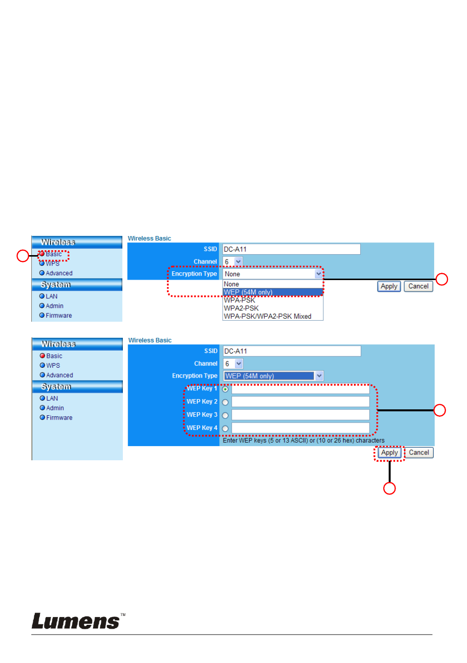 I want to enable the encryption mode, 1 set up encryption | Lumens Technology DC-A11 User Manual | Page 42 / 63