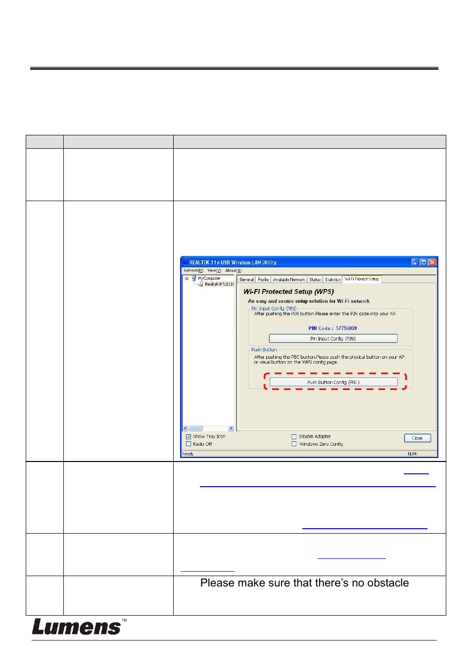 Chapter 9 troubleshooting | Lumens Technology DC-A11 User Manual | Page 60 / 63