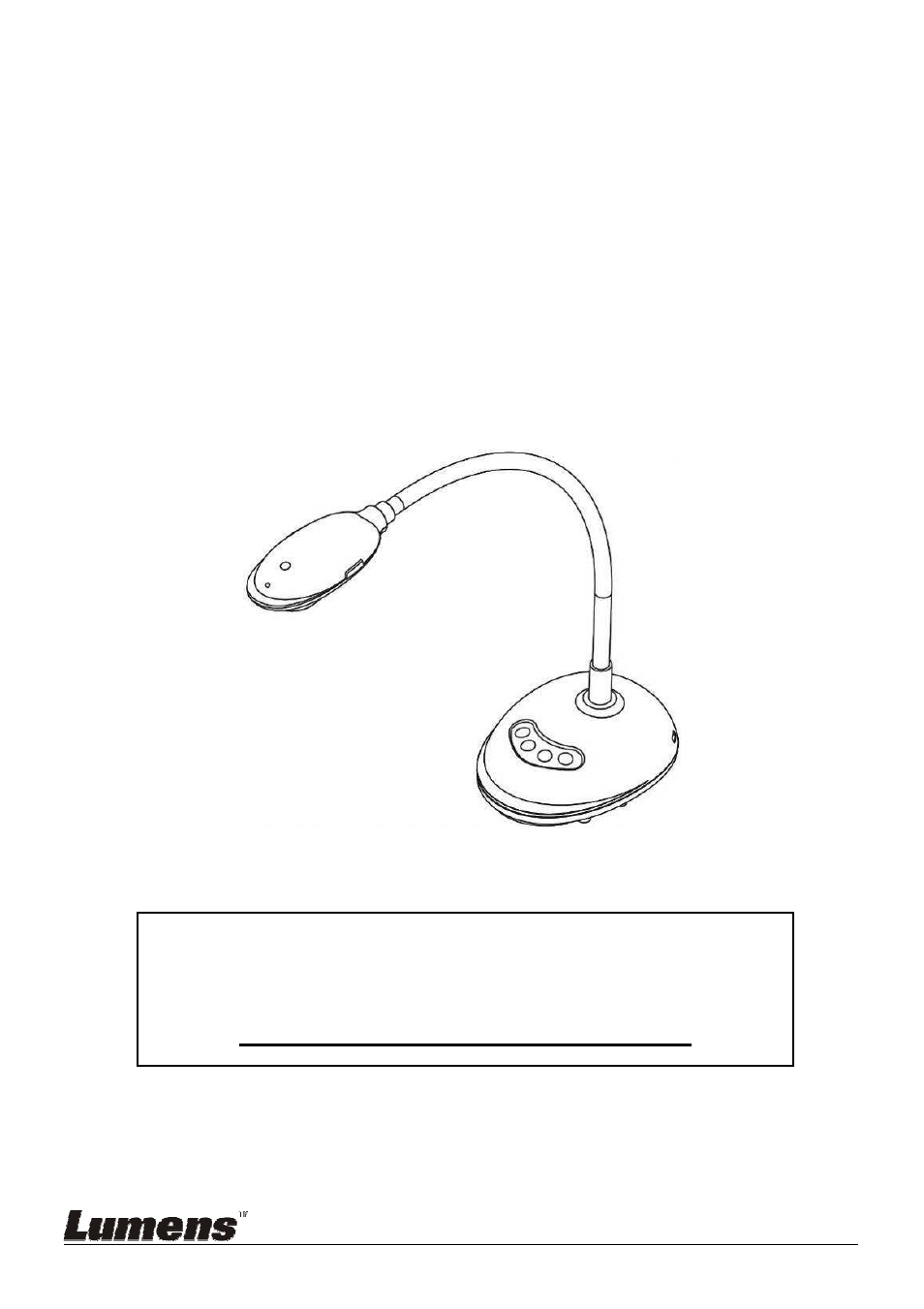 Lumens Technology DC125 User Manual | 50 pages