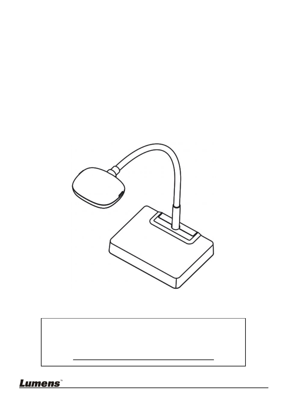 Lumens Technology 3D101 User Manual | 16 pages