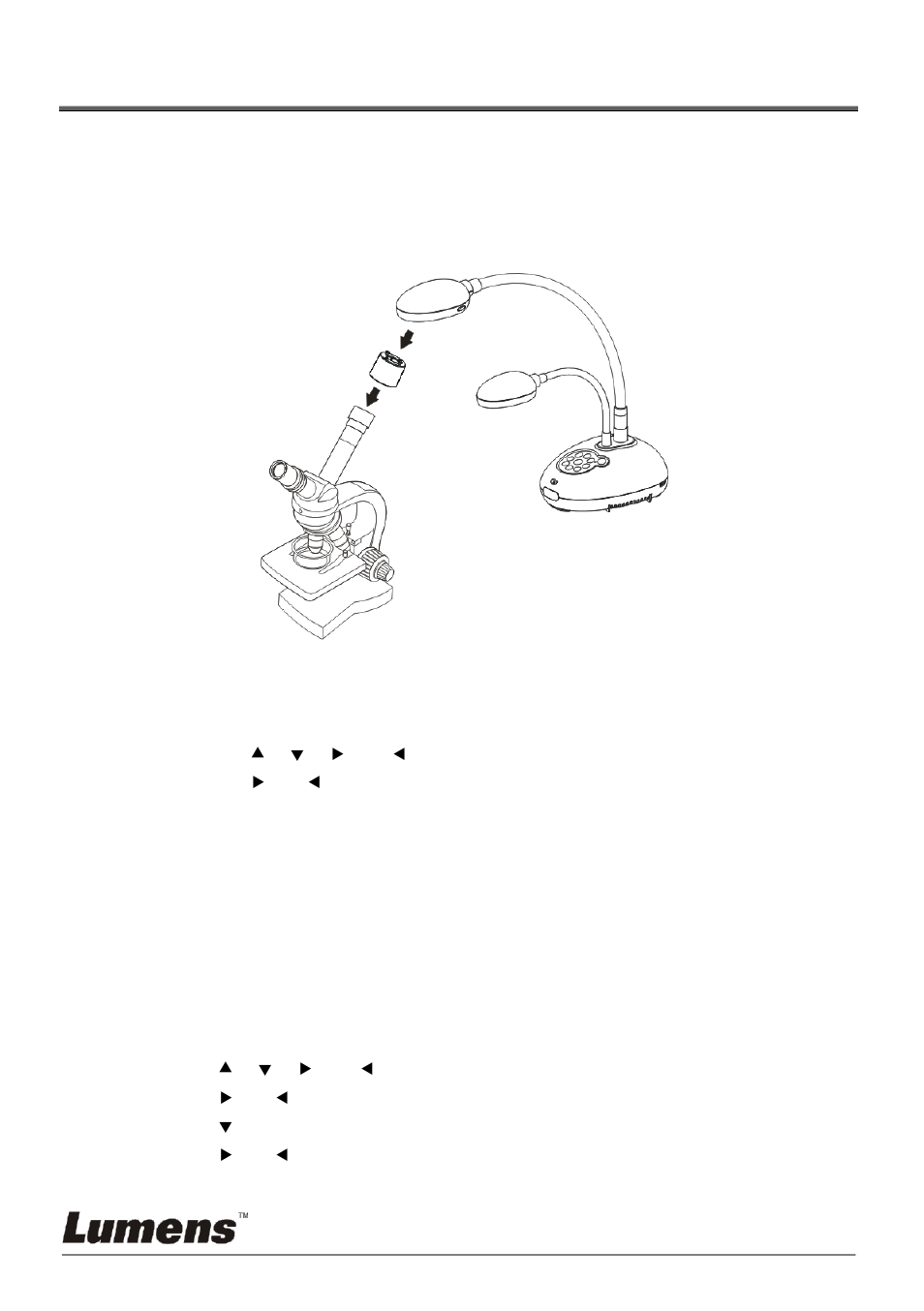 Chapter 8 connecting to microscope | Lumens Technology PC168 User Manual | Page 38 / 42