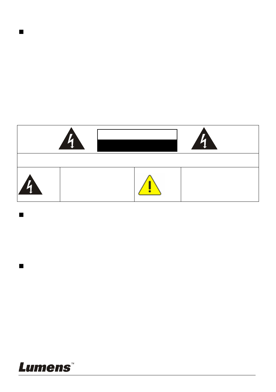 Precautions, Fcc warning, En55022 (ce radiation) warning | Lumens Technology PC168 User Manual | Page 6 / 42
