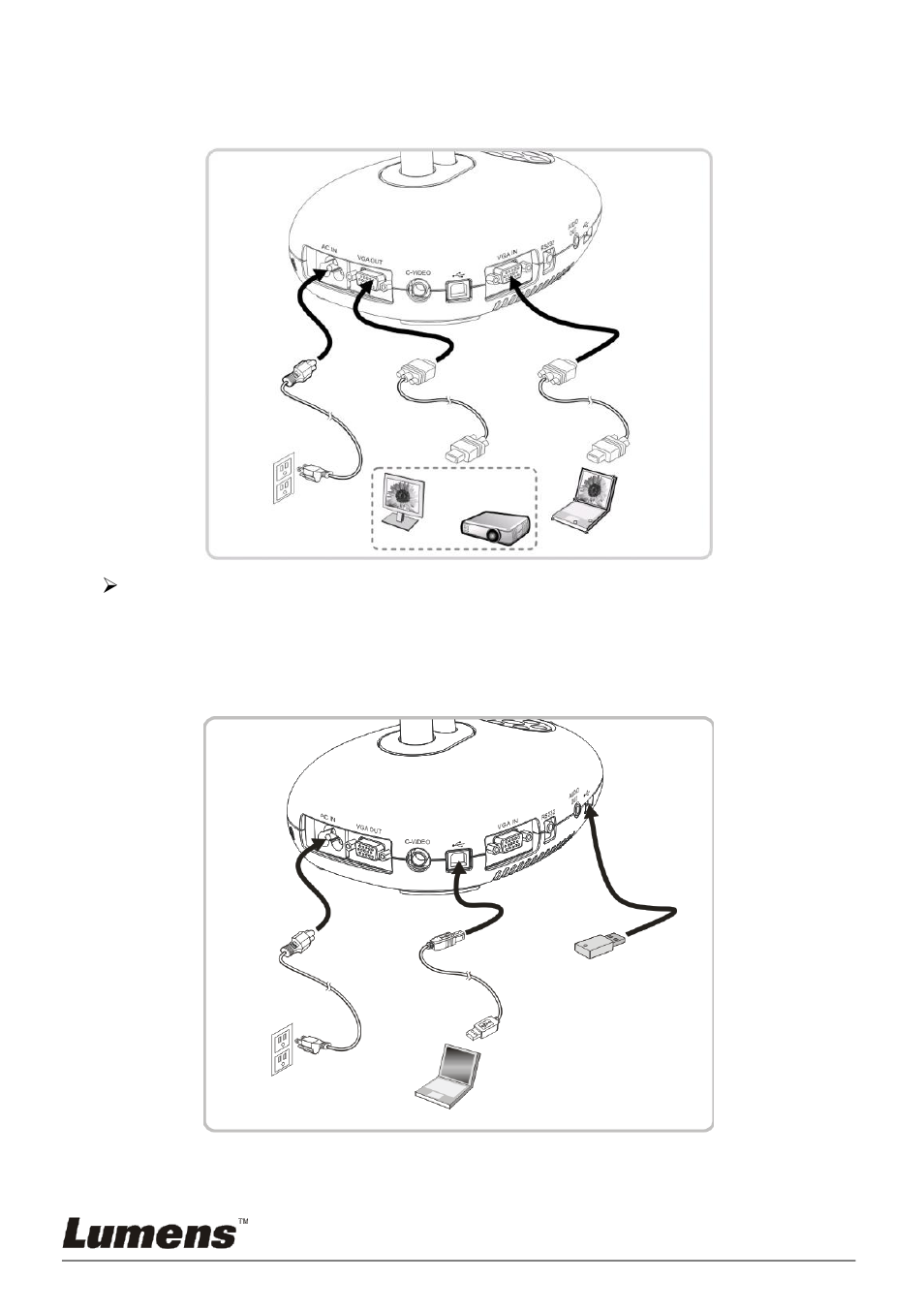 Lumens Technology PC190 User Manual | Page 12 / 42