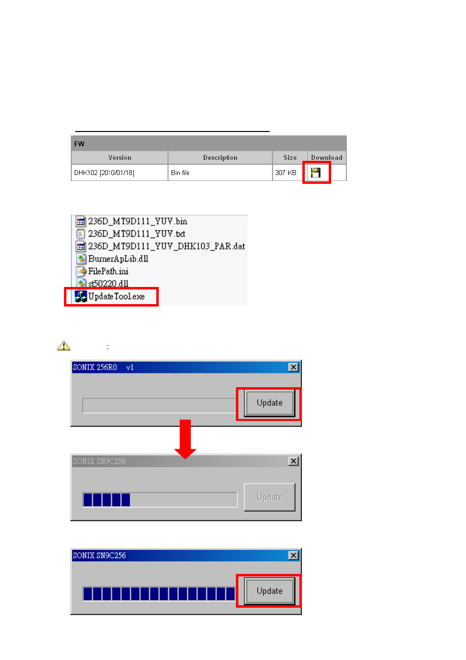 Lumens Technology DC120 Firmware Update Instruction User Manual | 2 pages