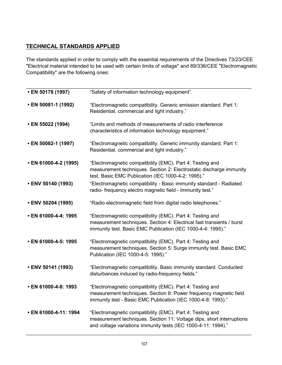 Cleveland Range inverter User Manual | Page 113 / 119