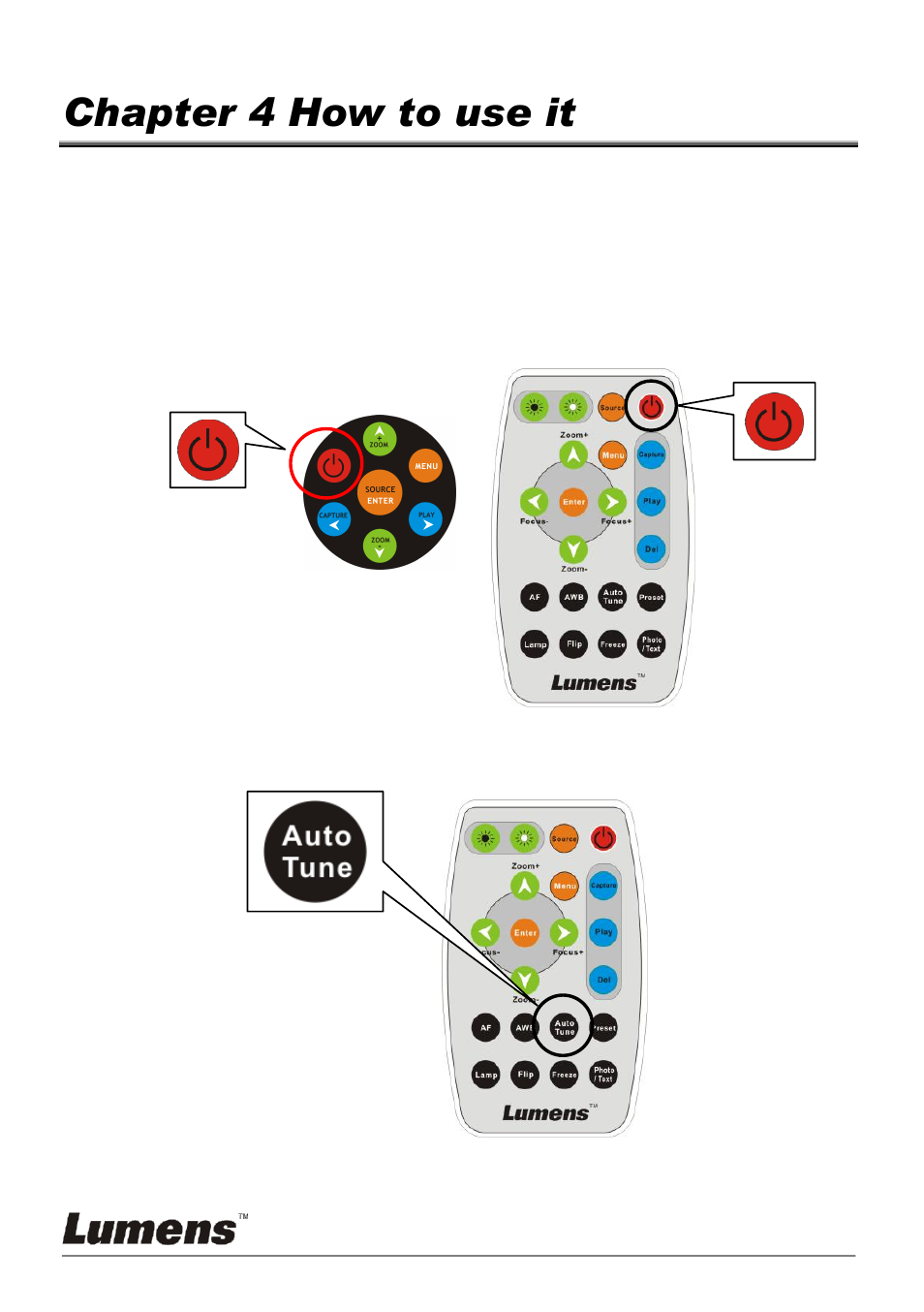 Chapter 4 how to use it, Etting, Tart | Urn on the, Igital, Isualizer, Ptimum, 1 getting start, Optimum | Lumens Technology DC153 User Manual | Page 11 / 20