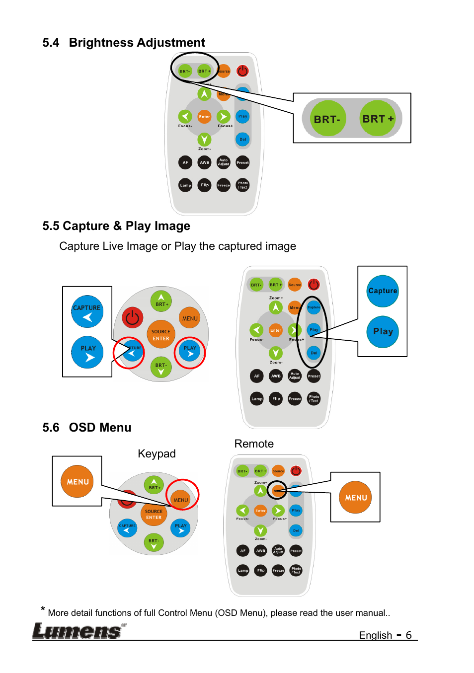 Lumens Technology DC155 Quick Start User Manual | Page 7 / 7