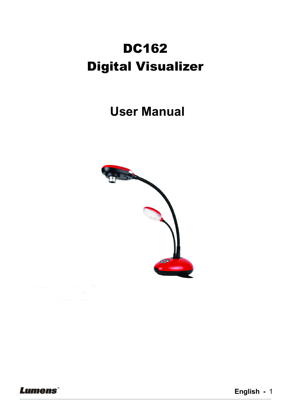 Lumens Technology DC162 User Manual | 21 pages