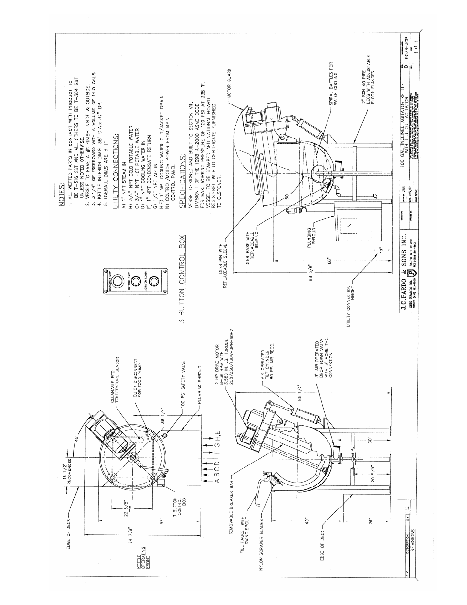 100 gal. kettle | Cleveland Range IA-MKDL-60-CC User Manual | Page 4 / 37