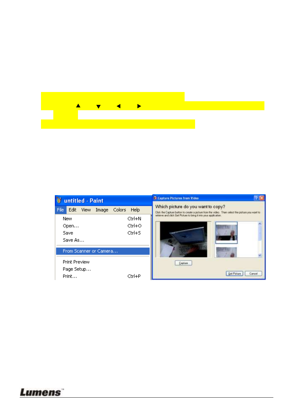 I would like to adjust the brightness, To be used in other applications, 4 i would like to adjust the brightness | 6 to be used in other applications | Lumens Technology DC235 User Manual | Page 17 / 24