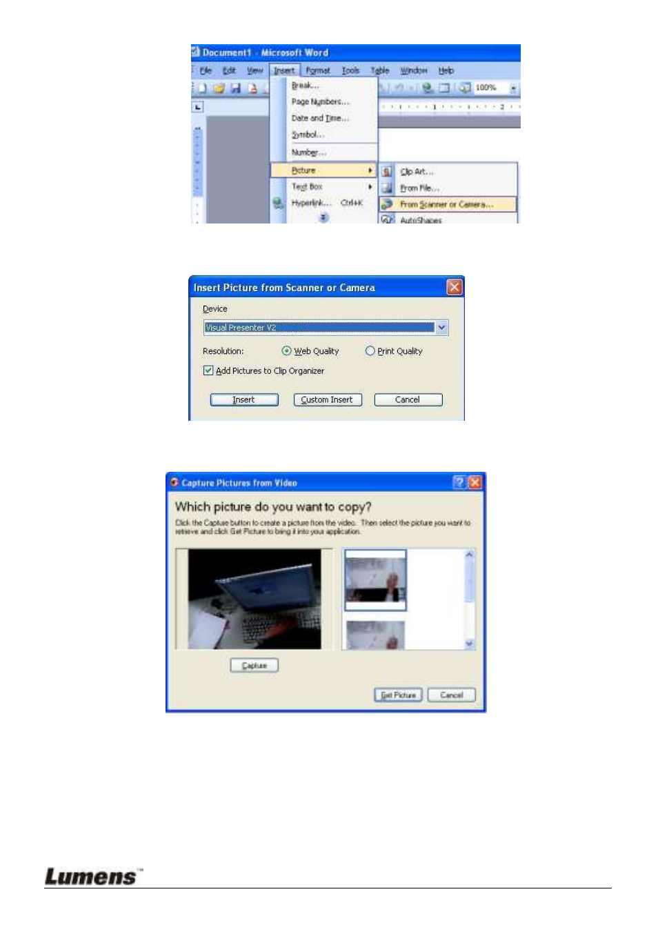 Lumens Technology DC235 User Manual | Page 18 / 24