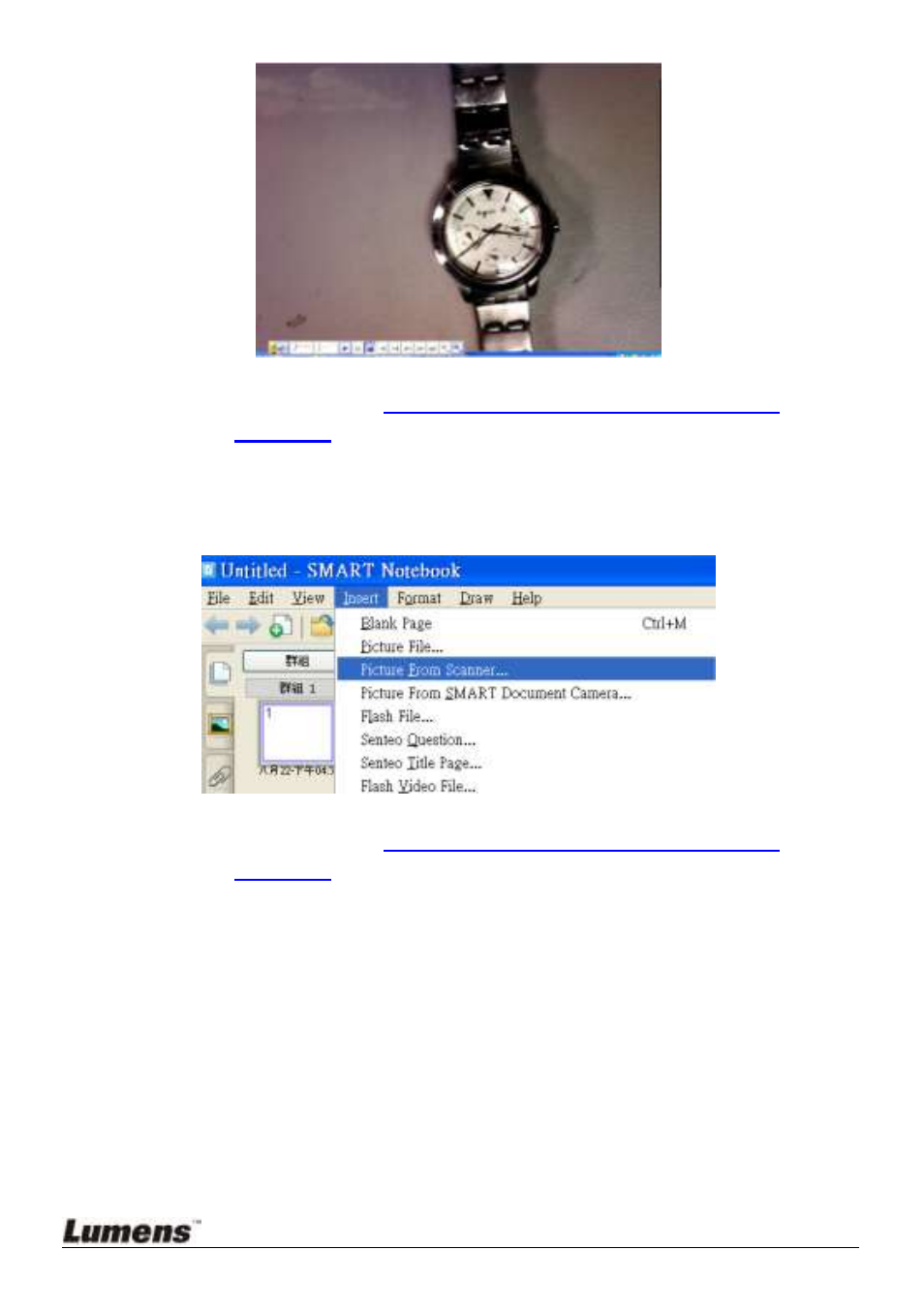 Lumens Technology DC235 User Manual | Page 22 / 24
