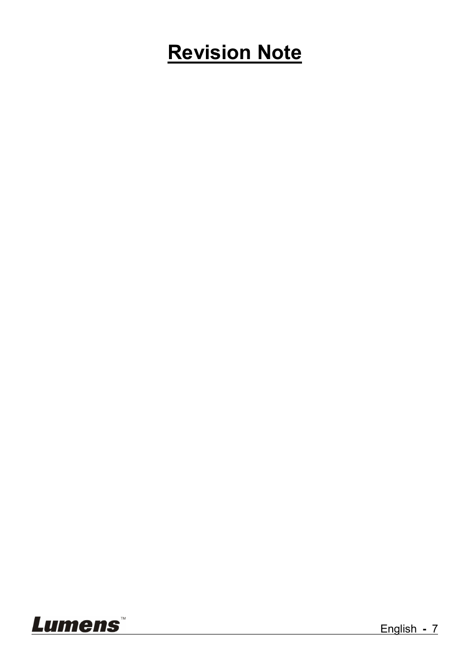 Lumens Technology DC265 User Manual | Page 8 / 44