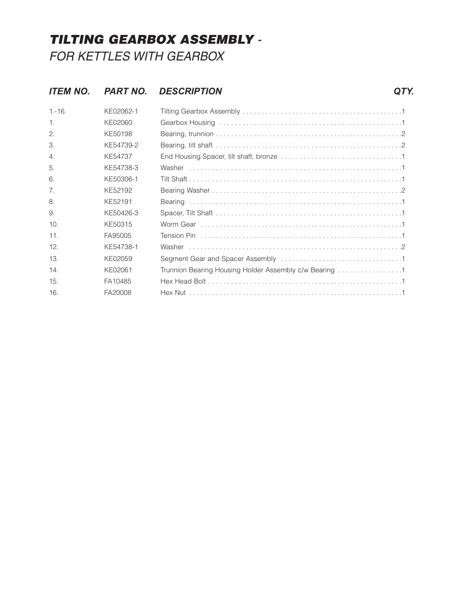 Cleveland Range SD-1600-K1220 User Manual | Page 17 / 23