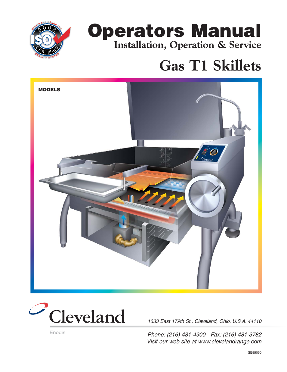 Cleveland Range SGL-30-T1 User Manual | 28 pages