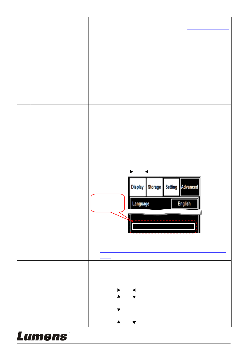 Lumens Technology PS760 User Manual | Page 56 / 60
