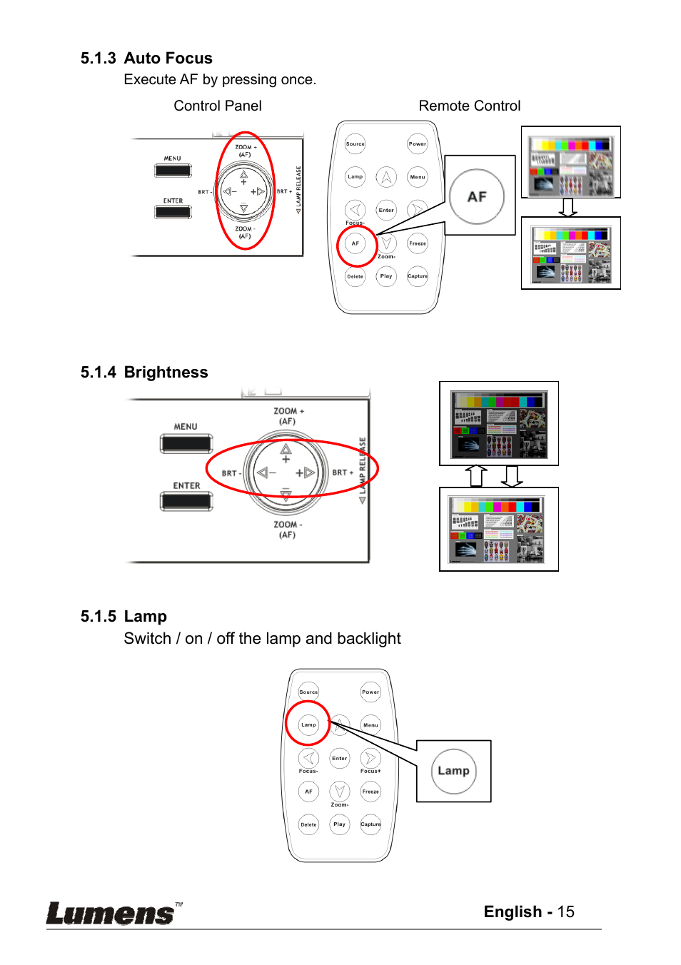 Lumens Technology PS400 User Manual | Page 16 / 23