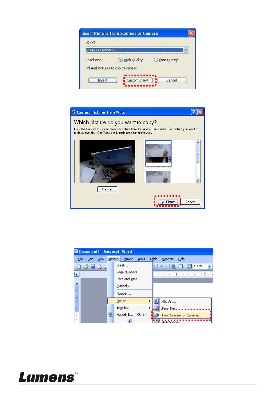 Lumens Technology PS650 User Manual | Page 32 / 39