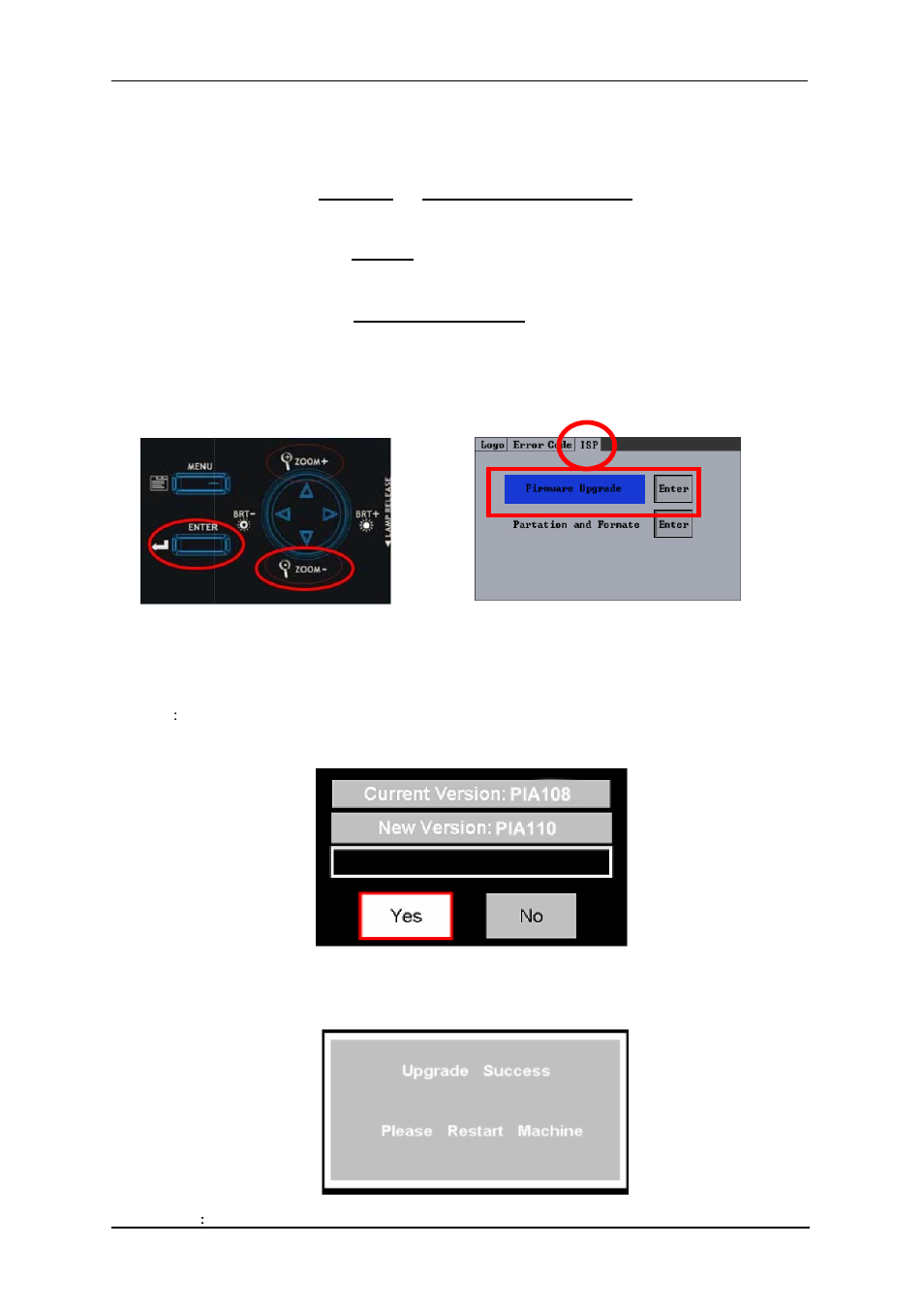 Lumens Technology PS660 Firmware Upgrade Instruction User Manual | 2 pages