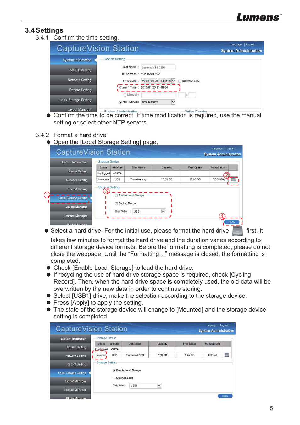 Cd e f | Lumens Technology VS-LC101 Installation User Manual | Page 6 / 11