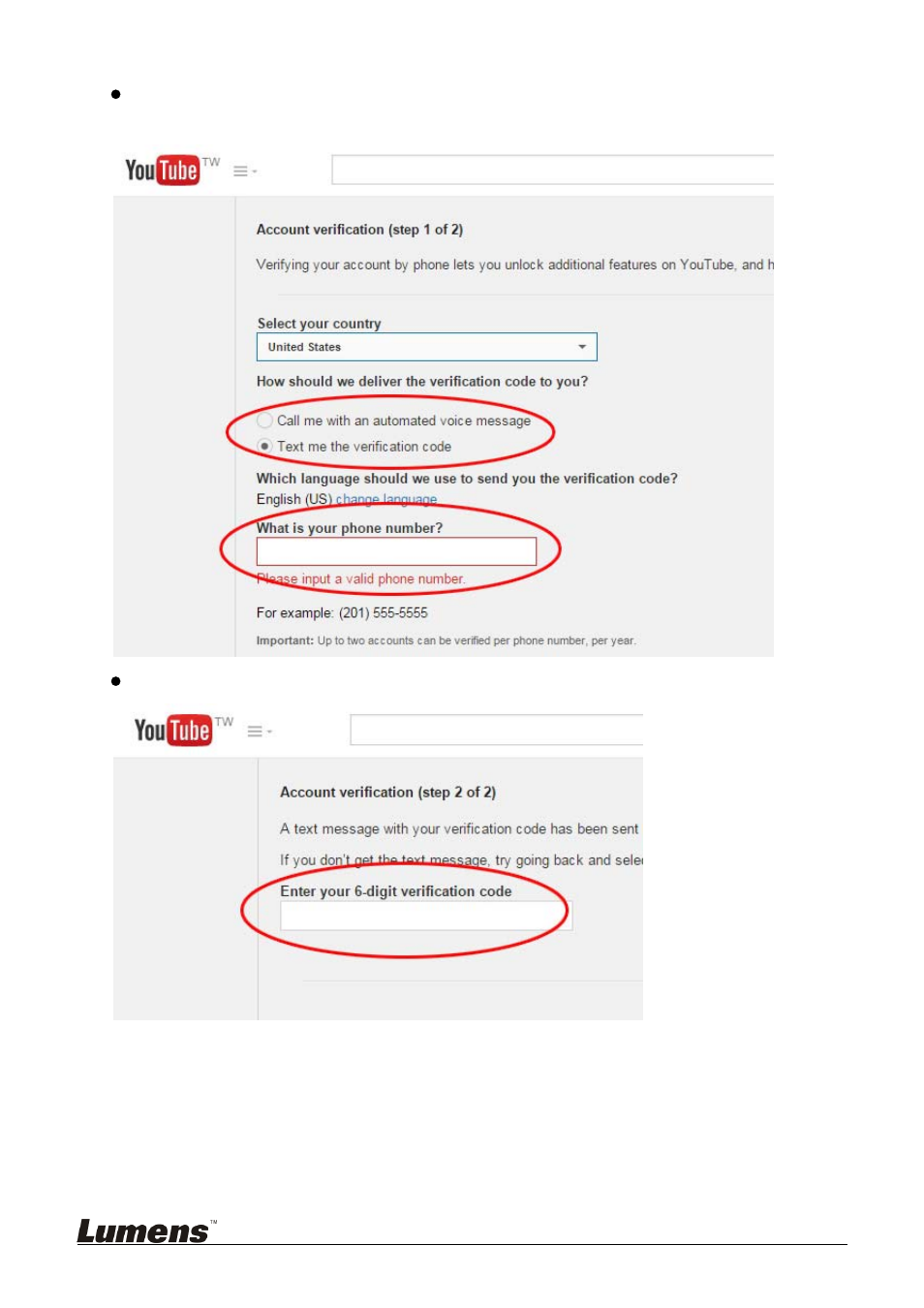 Lumens Technology VS-LC101 live streaming User Manual | Page 4 / 8