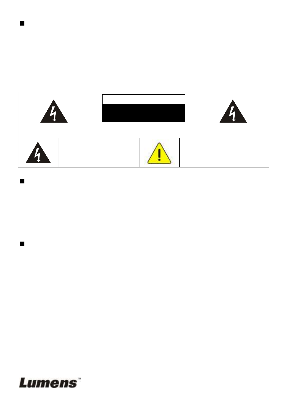 Precautions, Fcc warning, En55022 (ce radiation) warning | Lumens Technology VC-B20DU User Manual | Page 6 / 29