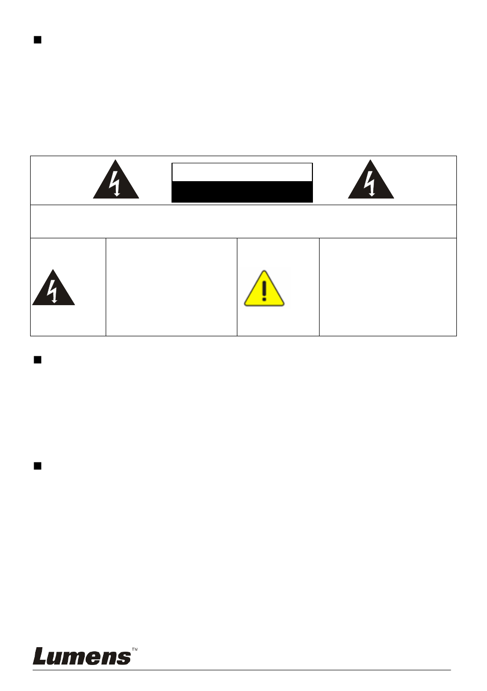 Precautions, Fcc warning, En55022 (ce radiation) warning | Lumens Technology VC200 User Manual | Page 6 / 32