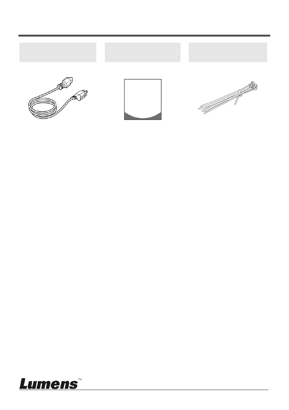 Chapter 2 package contents | Lumens Technology CT-C50 User Manual | Page 4 / 19