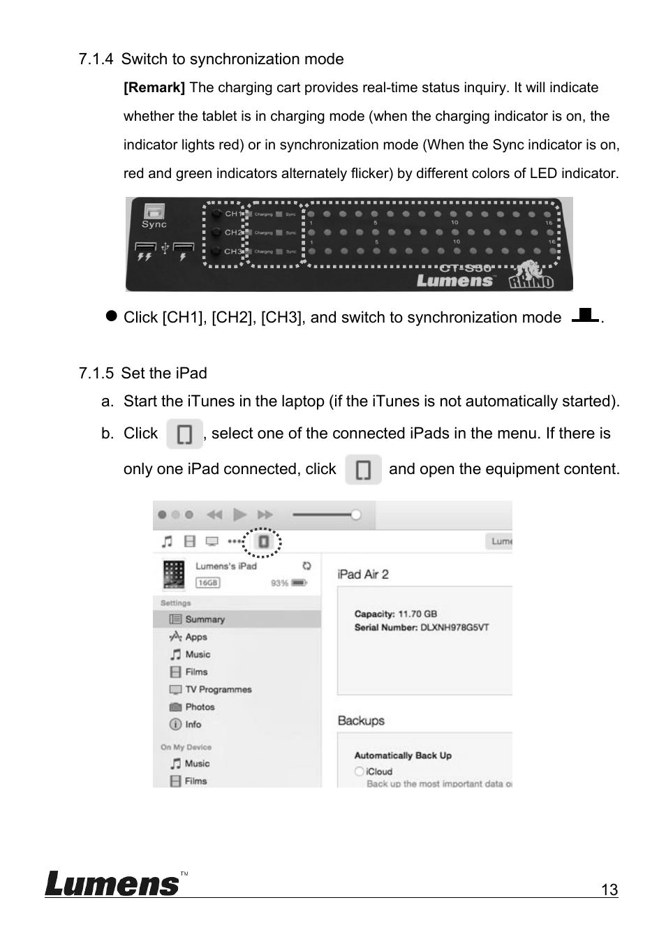 Lumens Technology CT-S50 User Manual | Page 15 / 19
