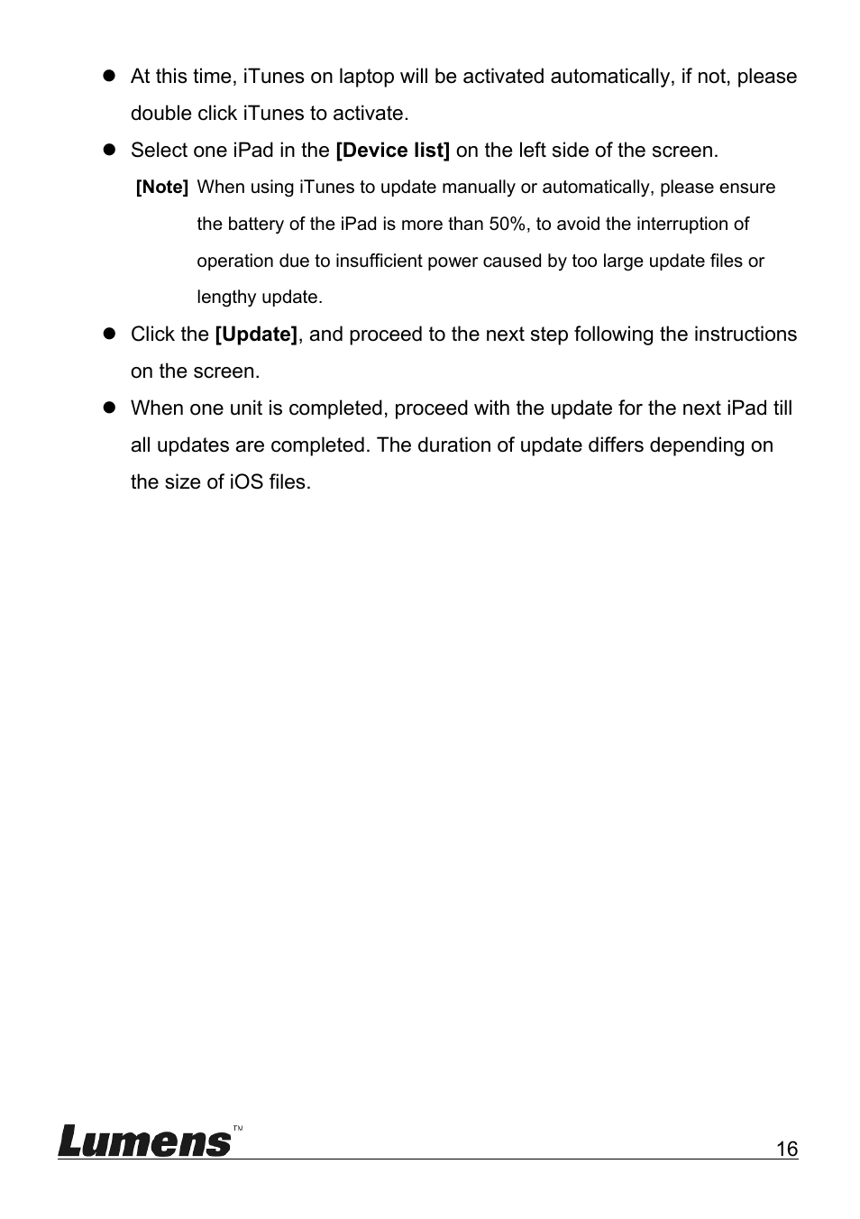 Lumens Technology CT-S50 User Manual | Page 18 / 19