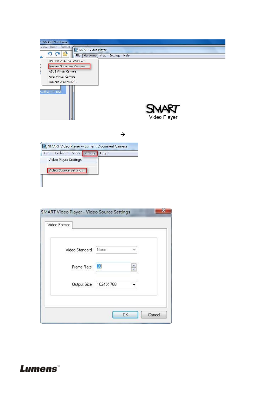 Lumens Technology SMART Board(PC) User Manual | Page 6 / 12