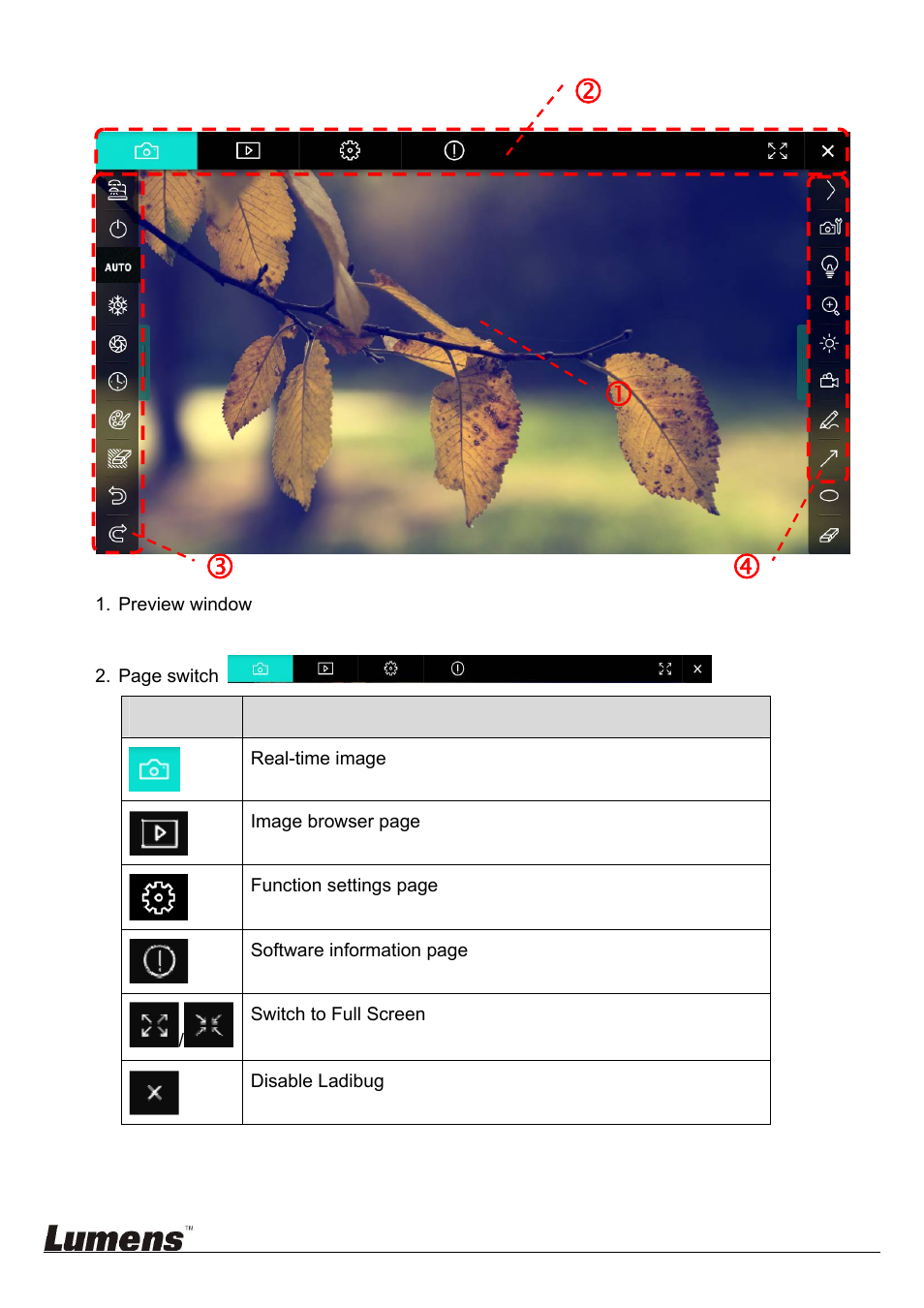 Mac interface | Lumens Technology Ladibug 3.0 User Manual | Page 22 / 44