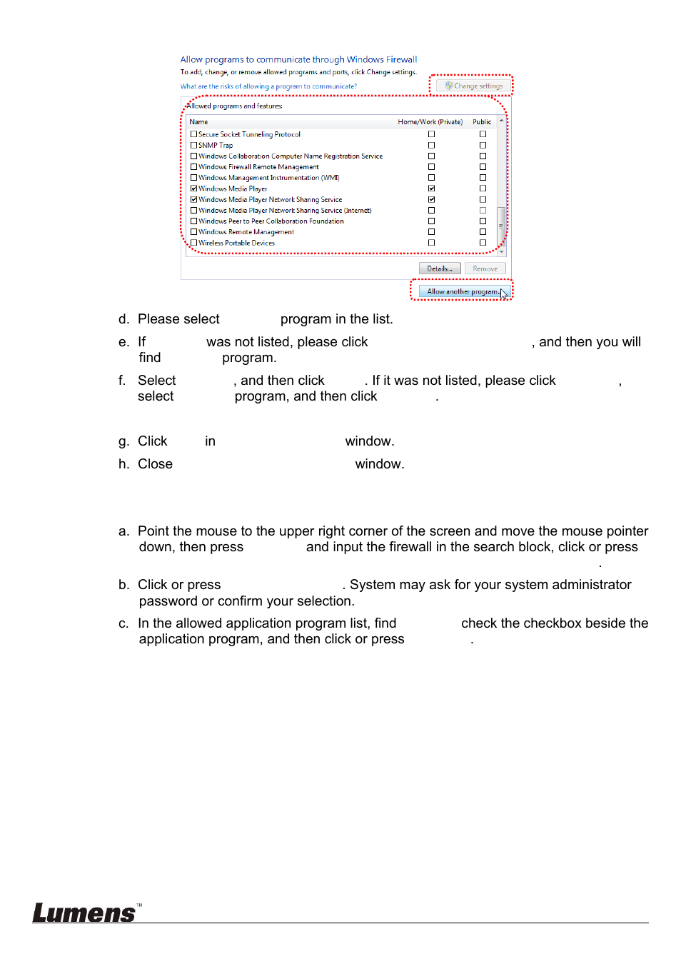 Lumens Technology Ladibug 3.0 User Manual | Page 36 / 44