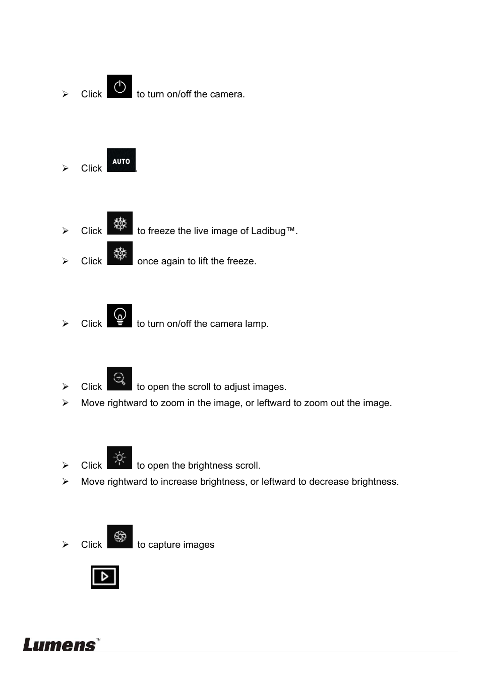 Function descriptions - for mac | Lumens Technology Ladibug 3.0 User Manual | Page 37 / 44