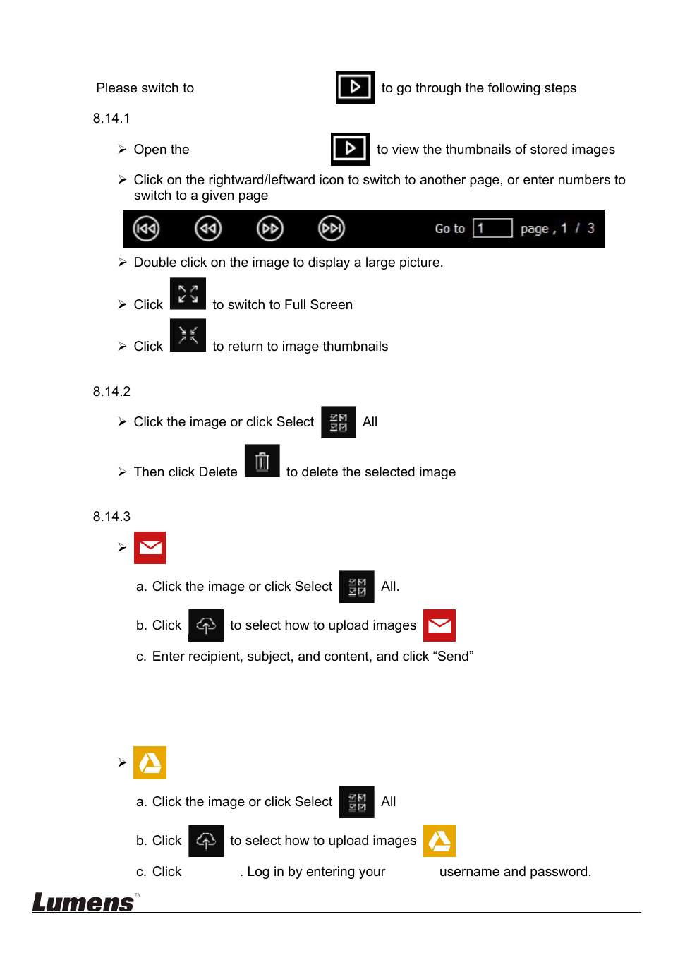 Lumens Technology Ladibug 3.0 User Manual | Page 40 / 44