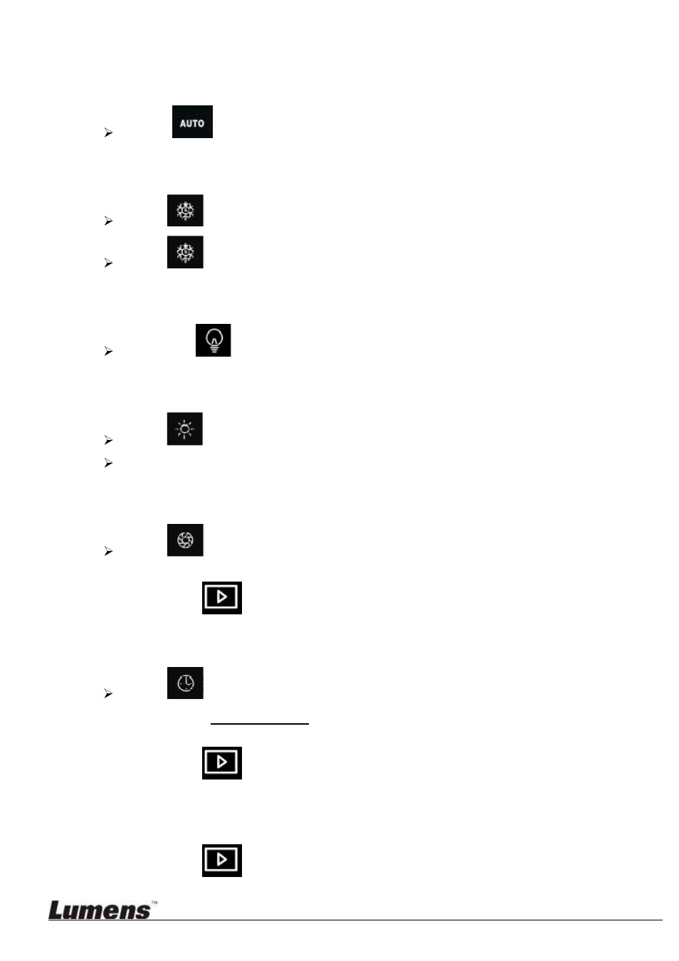 Function descriptions | Lumens Technology Ladibug iOS User Manual | Page 14 / 18