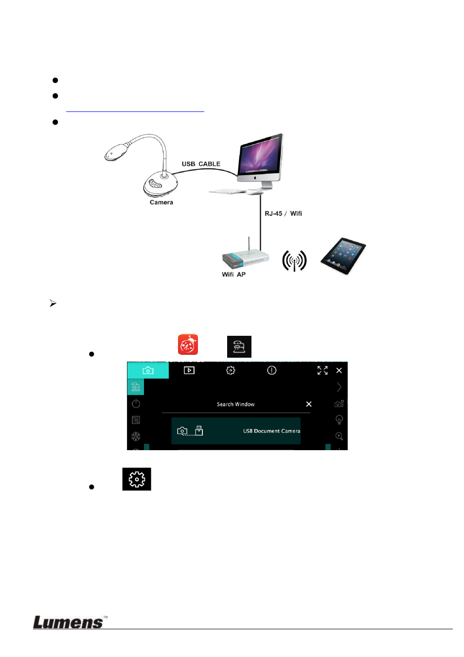 Equipment, How to connect | Lumens Technology Ladibug iOS User Manual | Page 5 / 18