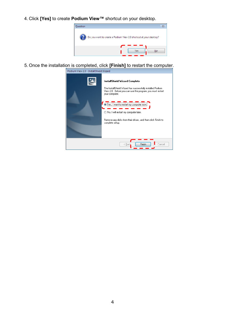 Lumens Technology Podium View PC2.0 User Manual | Page 5 / 20