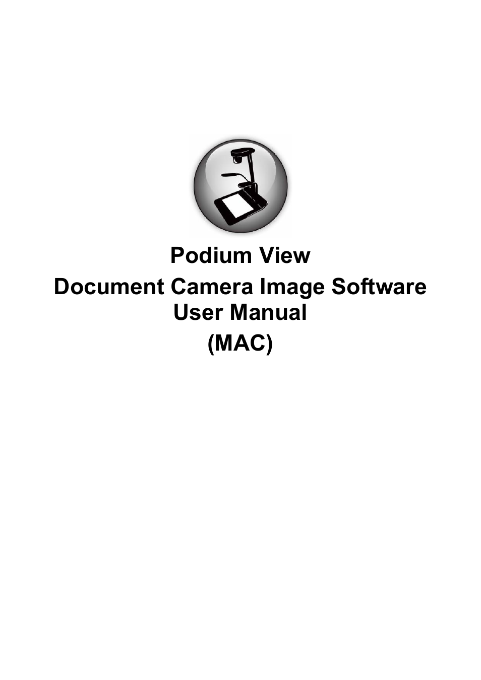 Lumens Technology Podium View MAC User Manual | 23 pages