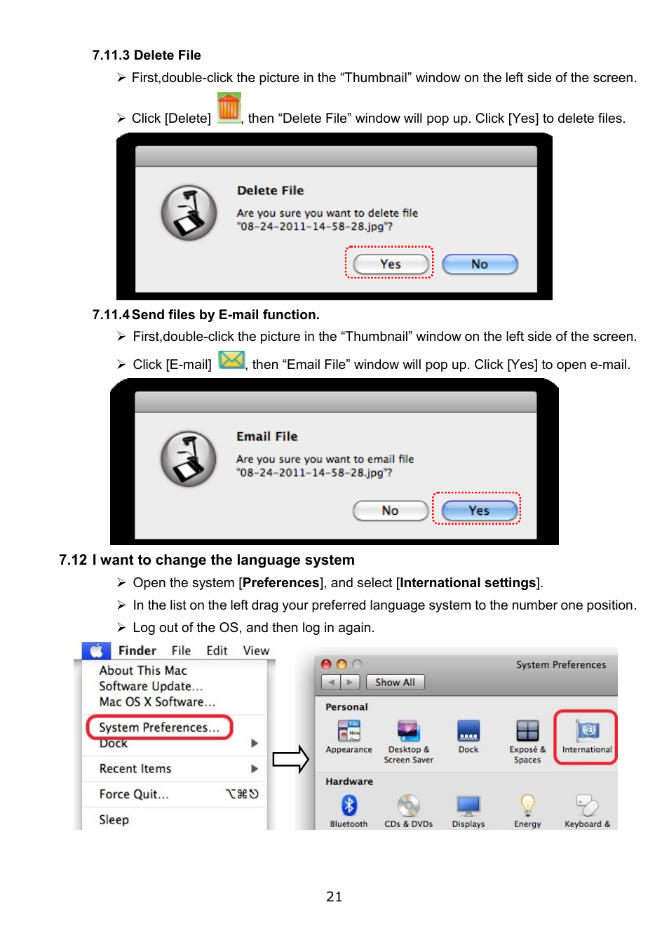 12 i want to change the language system | Lumens Technology Podium View MAC User Manual | Page 22 / 23